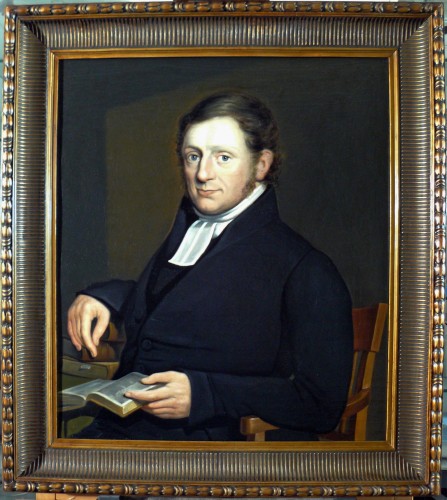 Portret van ds. P.A.C. Hugenholtz (1790-1868)